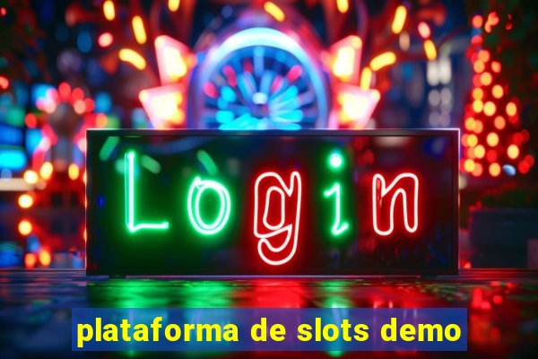 plataforma de slots demo