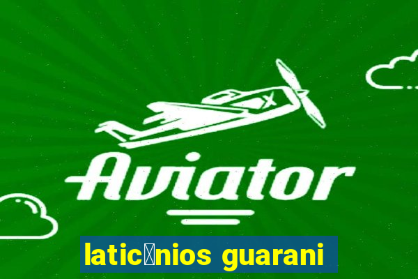 latic铆nios guarani