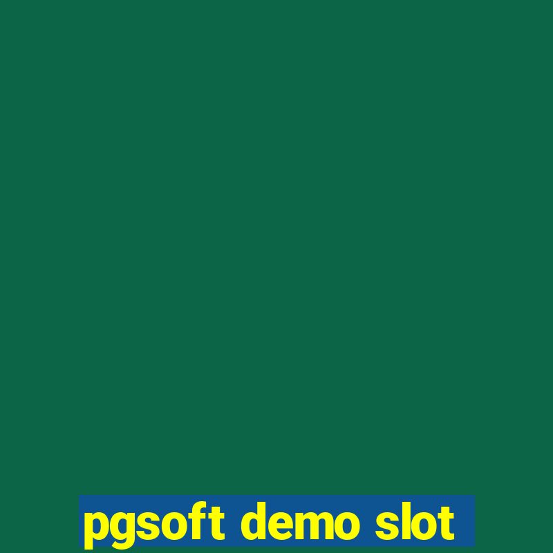 pgsoft demo slot