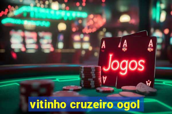 vitinho cruzeiro ogol