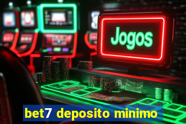 bet7 deposito minimo