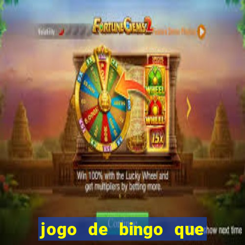 jogo de bingo que ganha dinheiro no pix