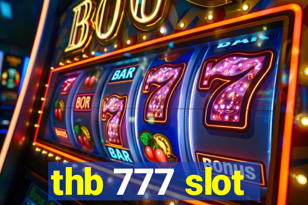 thb 777 slot