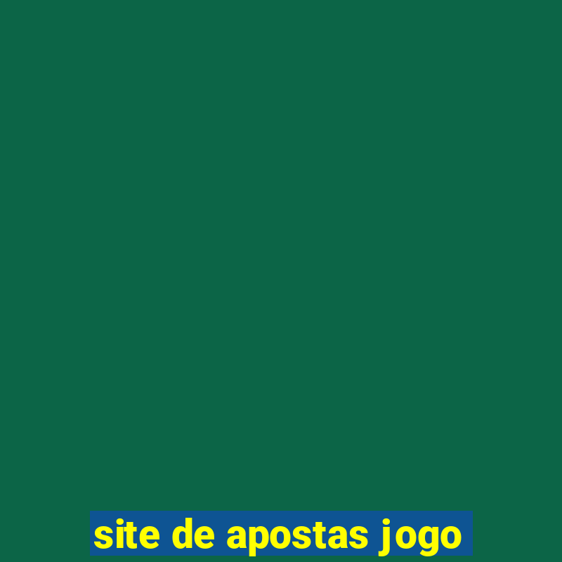 site de apostas jogo