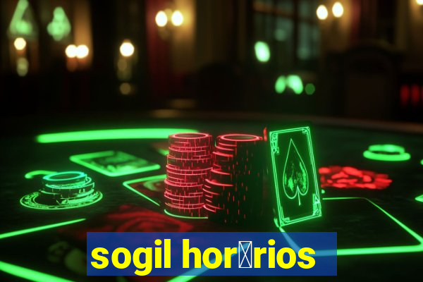 sogil hor谩rios