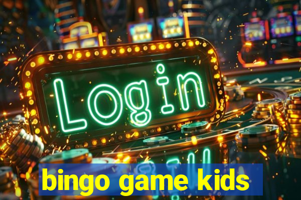 bingo game kids