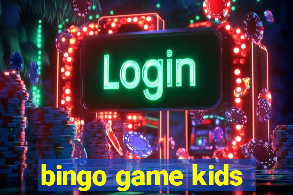 bingo game kids