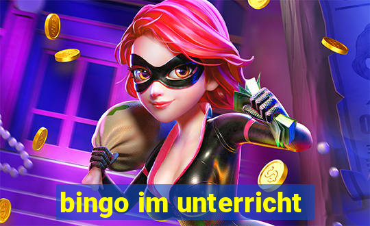 bingo im unterricht