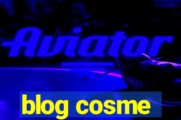 blog cosme