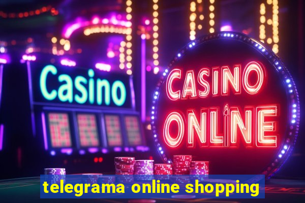 telegrama online shopping