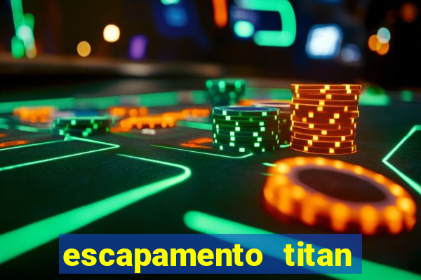 escapamento titan 160 fortuna