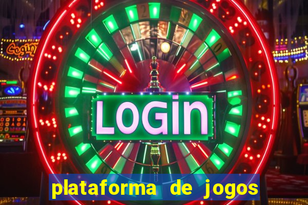 plataforma de jogos nova pagando