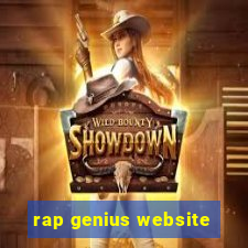 rap genius website