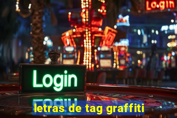 letras de tag graffiti