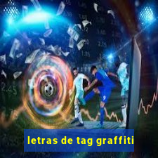 letras de tag graffiti