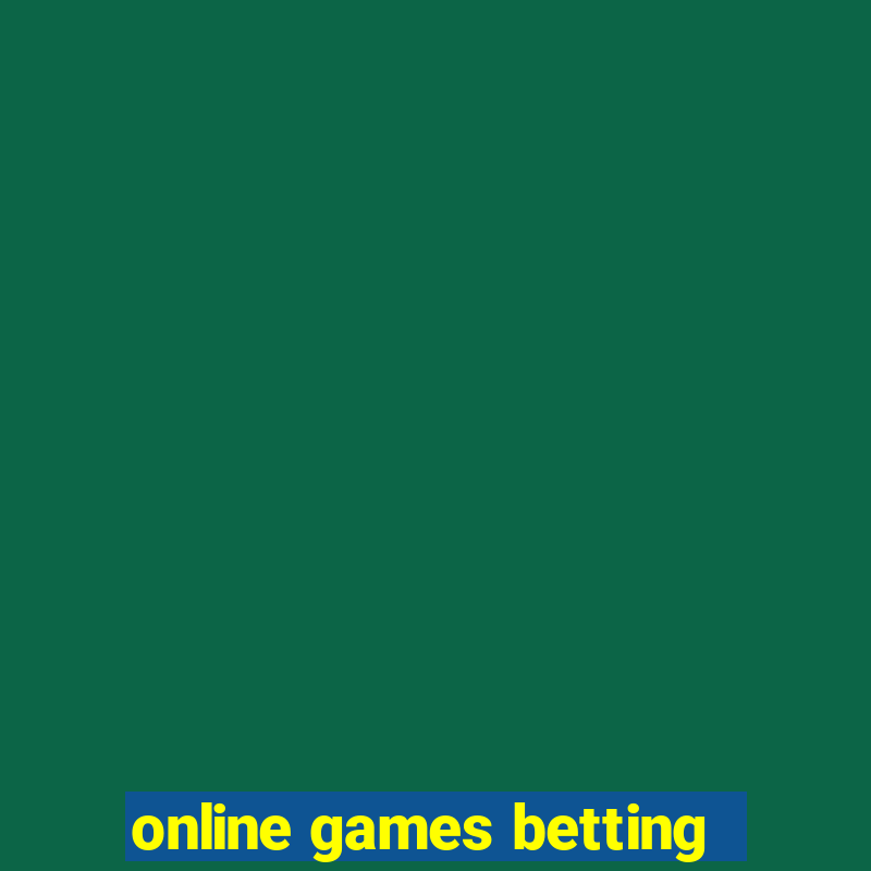 online games betting