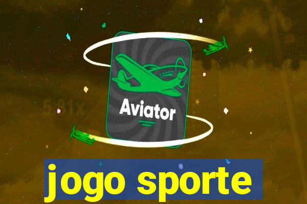 jogo sporte