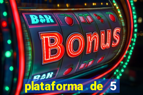 plataforma de 5 reais fortune tiger