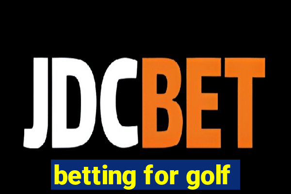 betting for golf