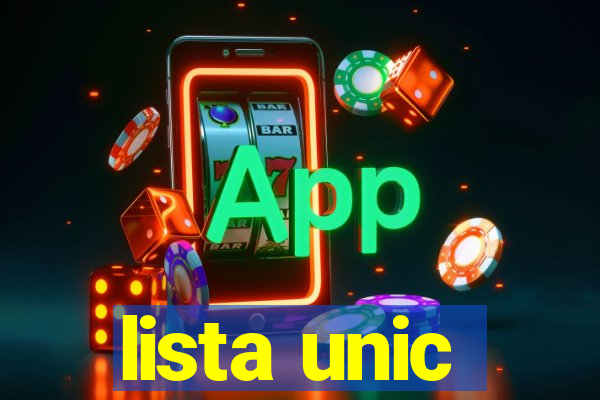 lista unic