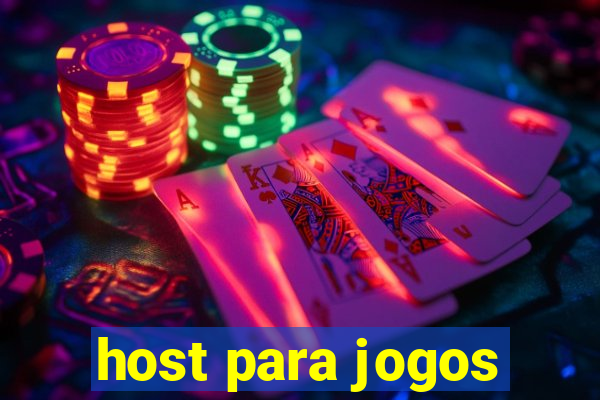 host para jogos