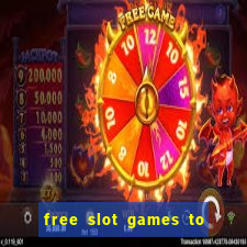 free slot games to win real money