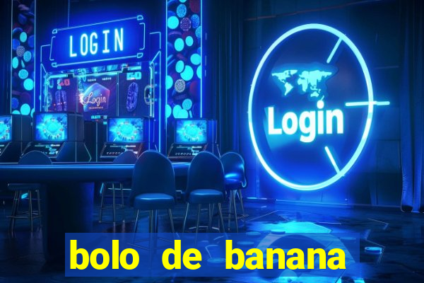 bolo de banana menino prendado