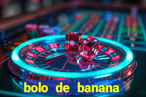 bolo de banana menino prendado