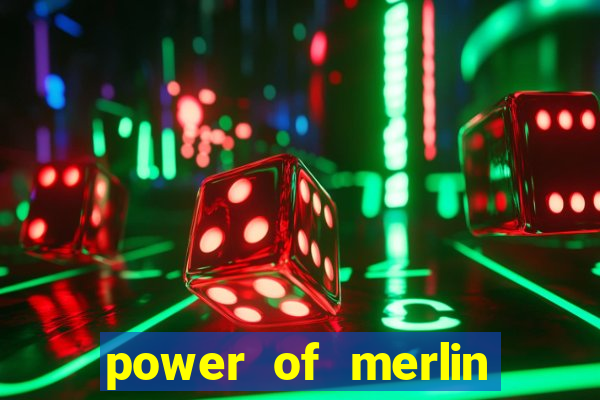 power of merlin megaways slot