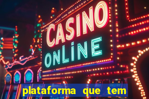 plataforma que tem o fortune tiger