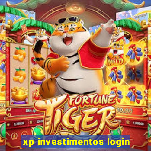 xp investimentos login