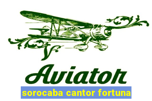 sorocaba cantor fortuna