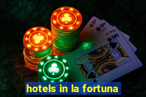 hotels in la fortuna