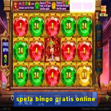 spela bingo gratis online