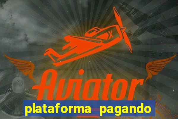 plataforma pagando no cadastro tigre