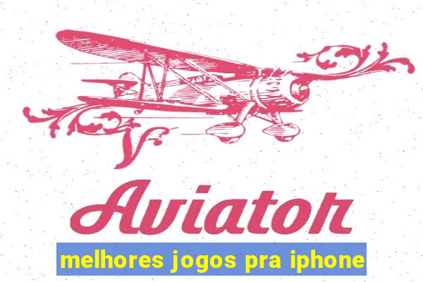 melhores jogos pra iphone