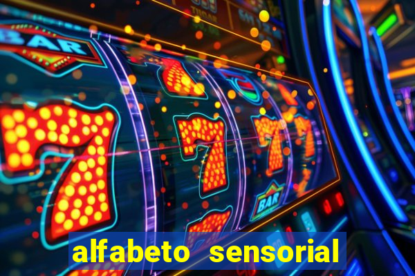 alfabeto sensorial para imprimir