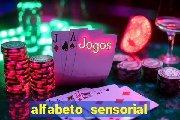 alfabeto sensorial para imprimir