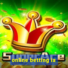 online betting ia