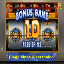 juego bingo electronico