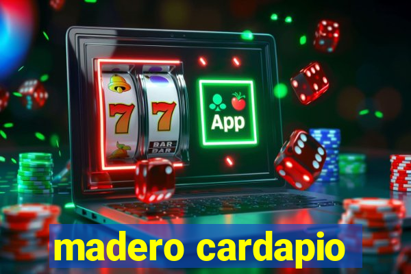 madero cardapio