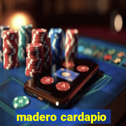 madero cardapio