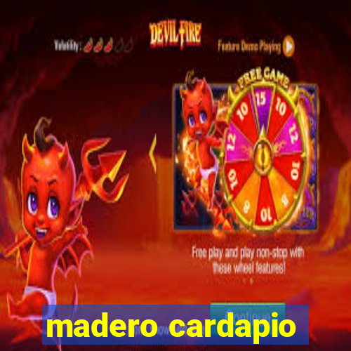 madero cardapio