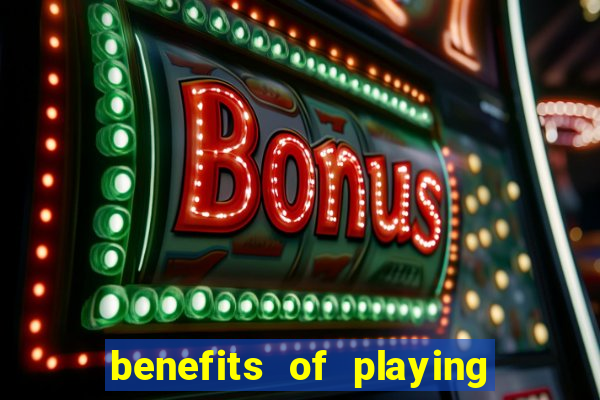 benefits of playing bingo for the elderly