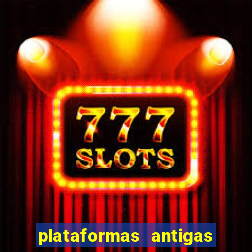 plataformas antigas de jogos