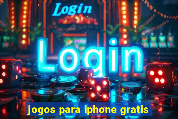 jogos para iphone gratis