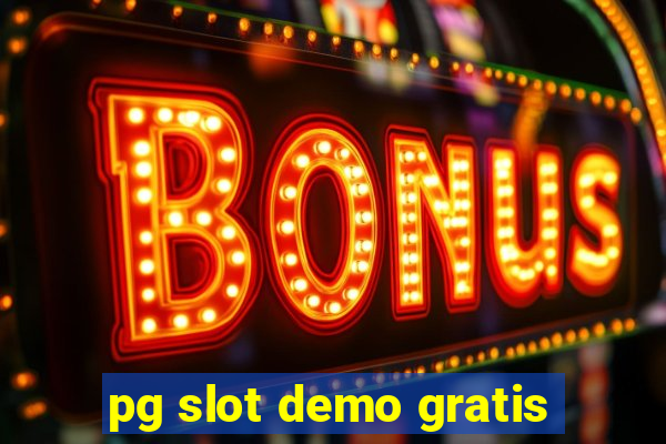 pg slot demo gratis