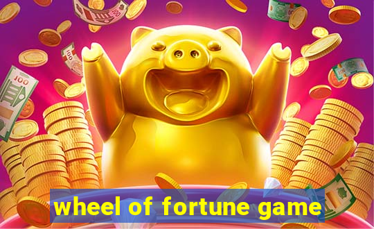 wheel of fortune game