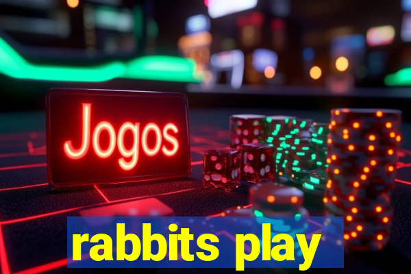 rabbits play