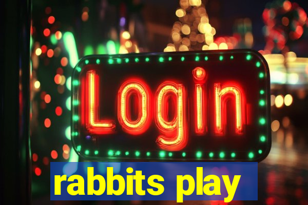 rabbits play